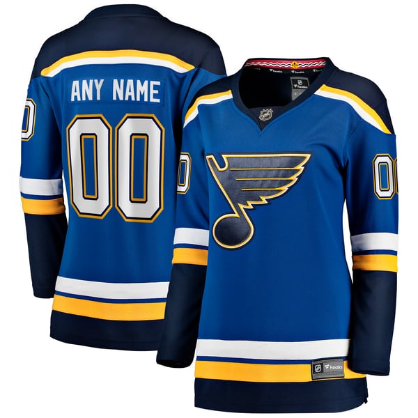 Selfika Fanatics Women's St. Louis Blues Home Breakaway Jersey