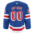 Selfika New York Rangers Fanatics Authentic Pro Custom Jersey