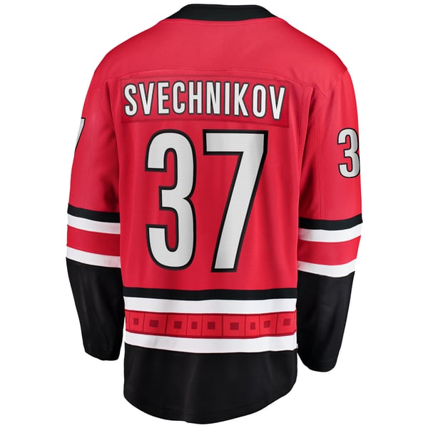Selfika Andrei Svechnikov Carolina Hurricanes Fanatics Alternate Jersey