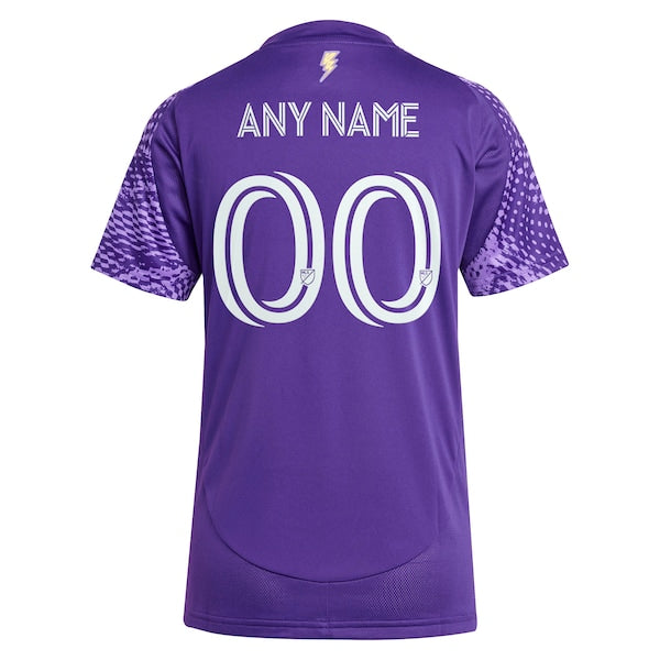 Adidas Orlando City SC Women's 2025 Perfect Storm Replica Custom Jersey Purple