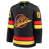 Selfika Fanatics Vancouver Canucks Alternate Premium Custom Jersey Black