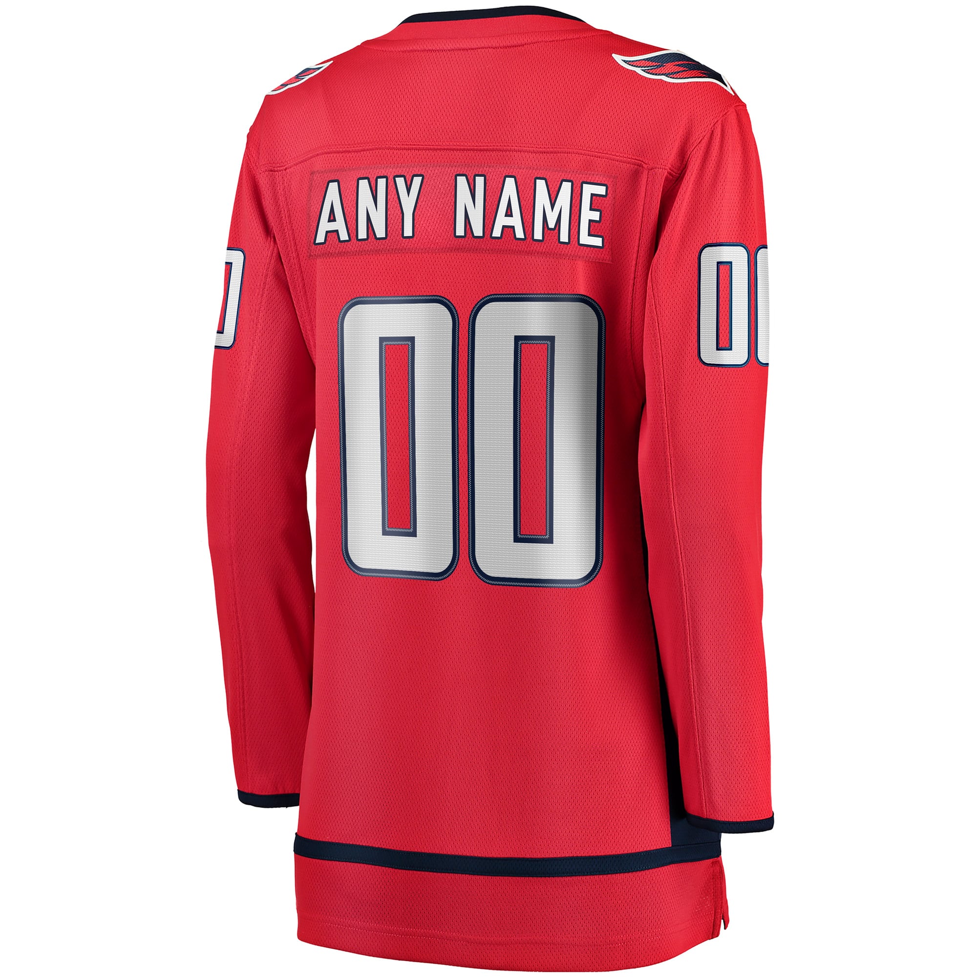 Selfika Fanatics Women's Washington Capitals Home Breakaway Custom Jersey Red