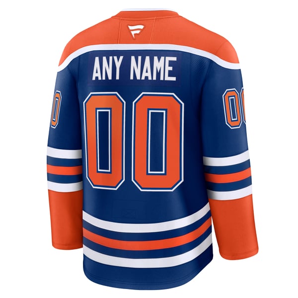 Selfika Edmonton Oilers Fanatics Home Premium Jersey Royal