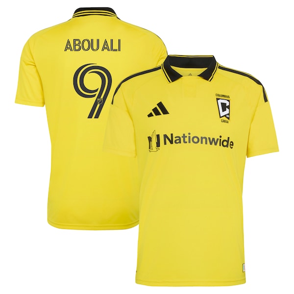 Wessam Abou Ali Columbus Crew adidas 2026 The Crafted for Excellence Kit Replica Jersey - Yellow