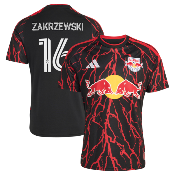 Adidas Julian Hall New York Red Bulls 2026 The Rooted Kit Replica Jersey Black