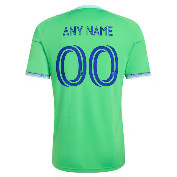 Adidas Seattle Sounders FC 2026 The Evergreen State Kit Replica Custom Jersey Rave Green