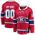 Selfika Montreal Canadiens Fanatics Home Breakaway Custom Jersey Red