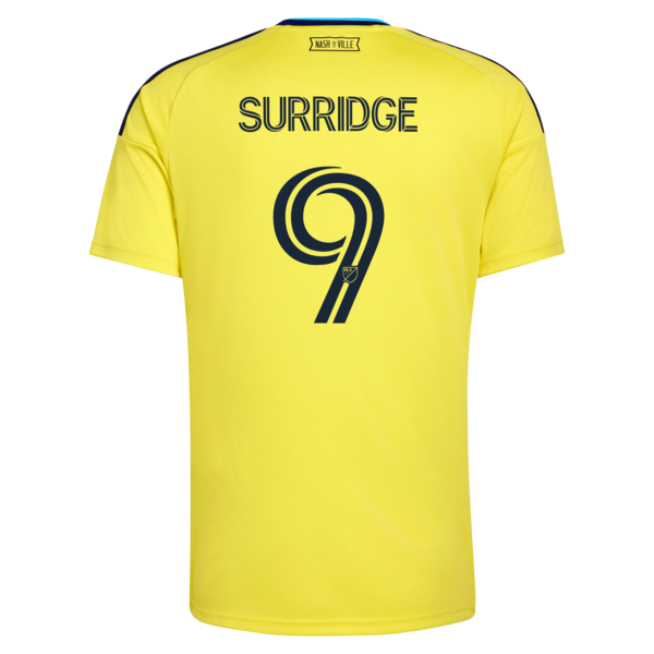 Adidas Nashville SC 2026 The Reverb Kit Replica Custom Jersey Yellow