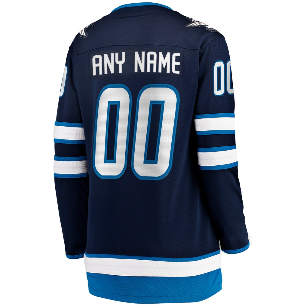Selfika Fanatics Women's Winnipeg Jets Home Breakaway Custom Jersey