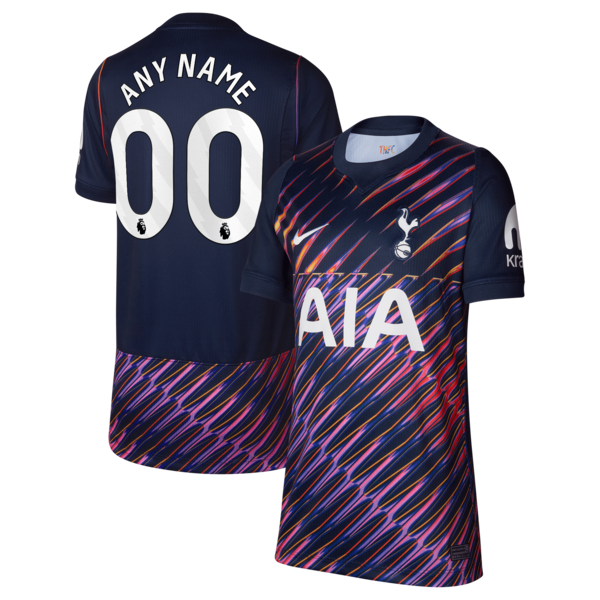 Nike Tottenham Hotspur 2026/27 Away Stadium Replica Custom Jersey Navy