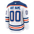Selfika Edmonton Oilers Fanatics Away Premium Custom Jersey - White