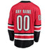 Selfika Carolina Hurricanes Fanatics Alternate Breakaway Custom Jersey