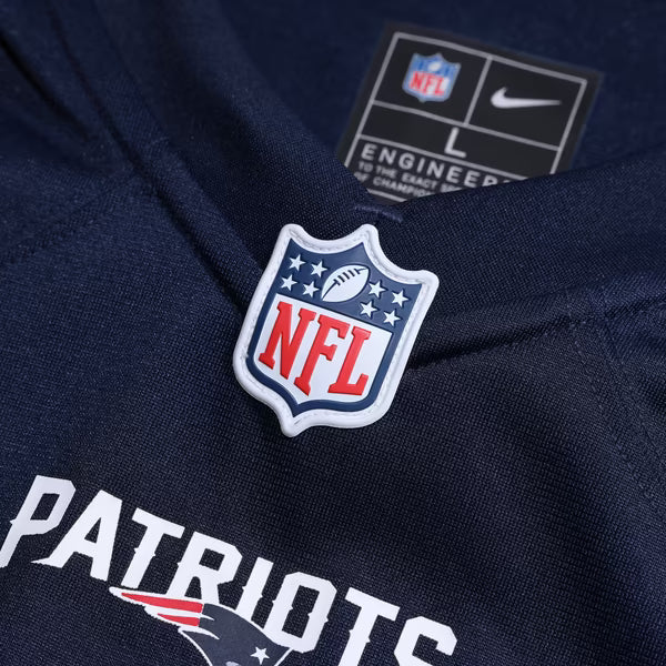 Khalil Jacobs New England Patriots Nike Team Game Jersey - Navy