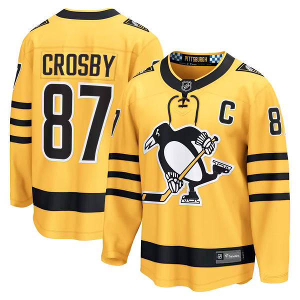 Selfika Sidney Crosby Pittsburgh Penguins Jersey