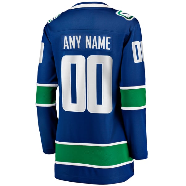 Selfika Women's Vancouver Canucks Breakaway Custom Jersey