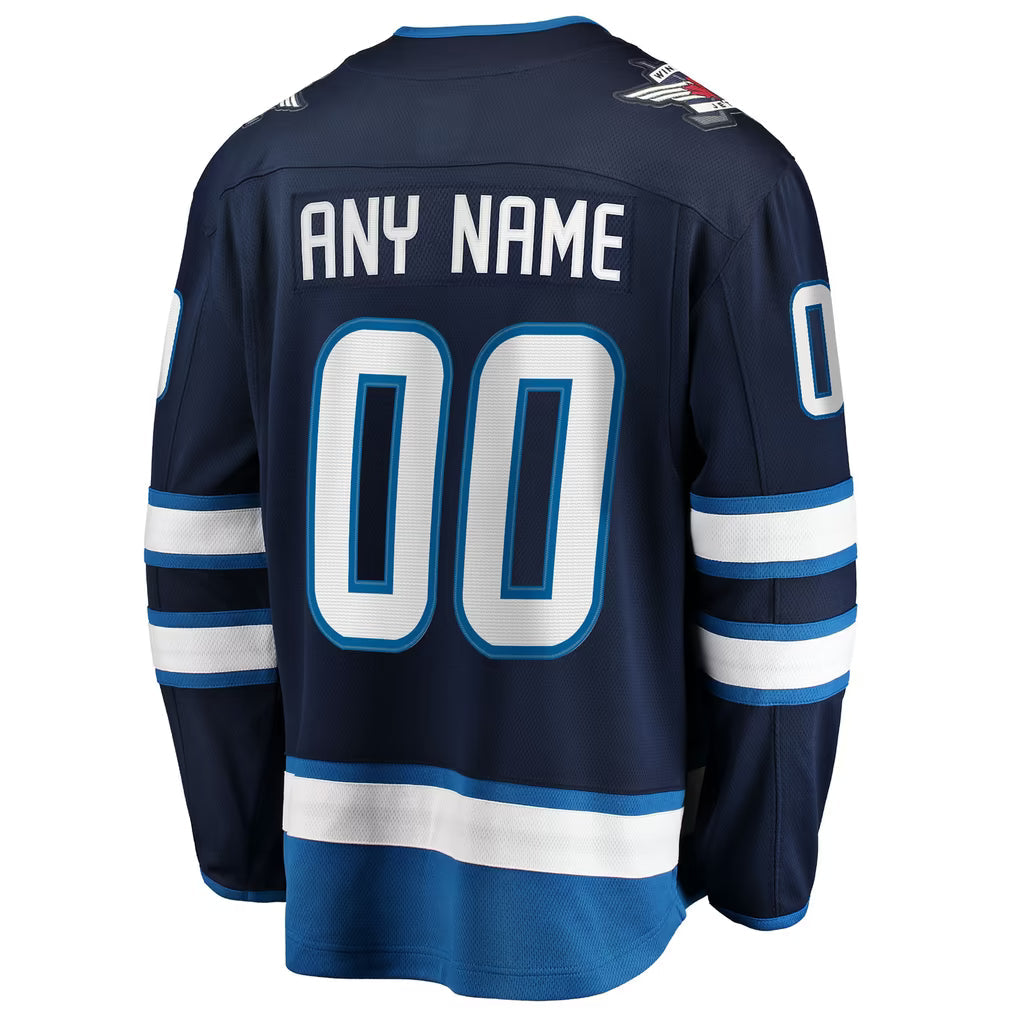 Selfika Winnipeg Jets Fanatics Home Breakaway Custom Jersey