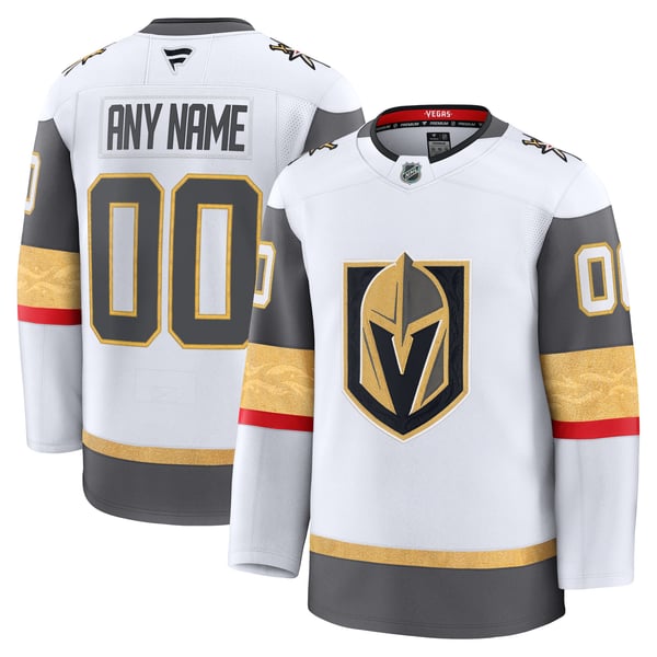 Selfika Vegas Golden Knights Fanatics Away Premium Custom Jersey