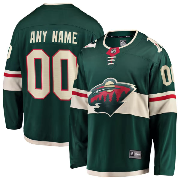 Selfika Minnesota Wild Fanatics Home Breakaway Jersey