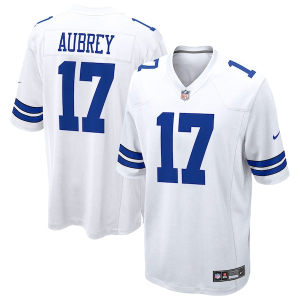 Nike Brandon Aubrey Dallas Cowboys Game Jersey White