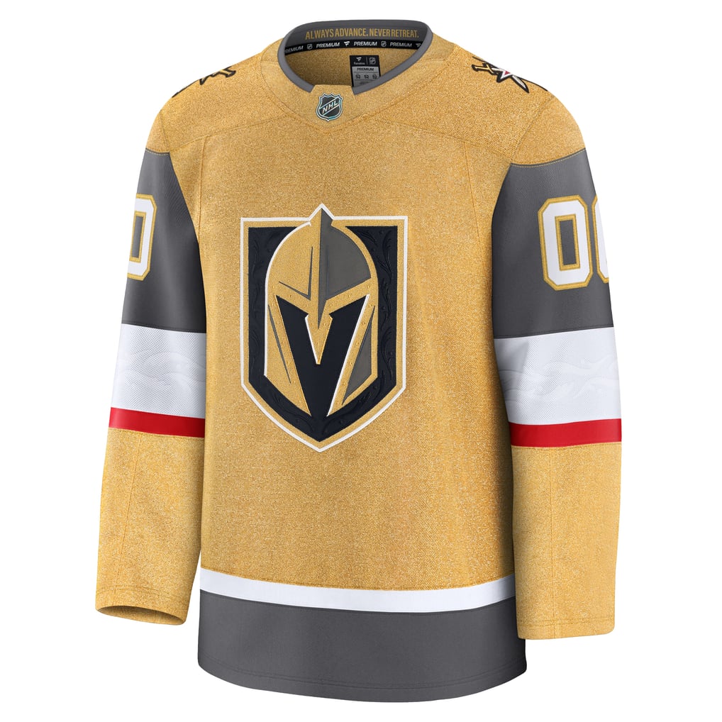 Selfika Vegas Golden Knights Fanatics Home Premium Jersey - Gold
