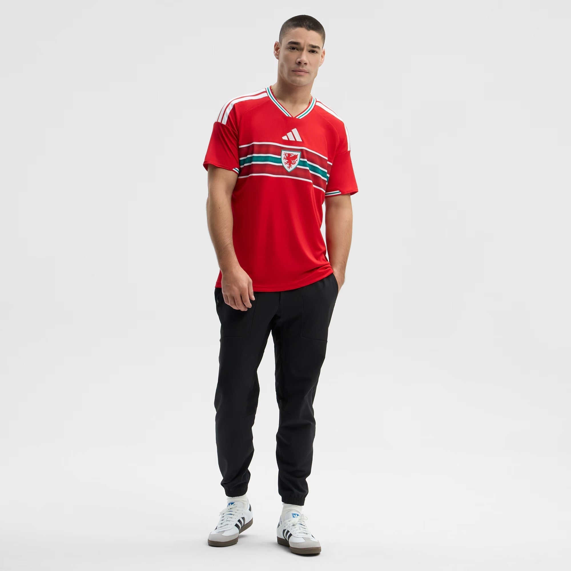 2026 Home Soccer Custom Jersey - Red (Wales) - Jersey Teams World