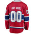 Selfika Montreal Canadiens Fanatics Home Breakaway Custom Jersey Red