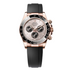 Selfika™ Men's Daytona Sundust Black Oysterflex Watch 1.6 in
