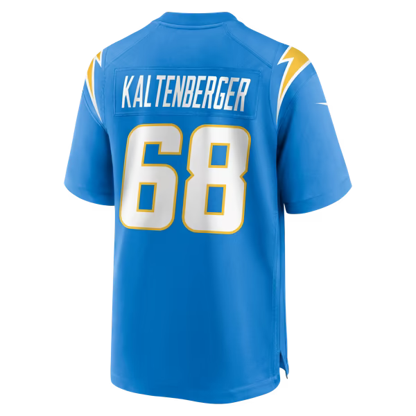 Josh Kaltenberger Los Angeles Chargers Nike Team Game Jersey - Powder Blue