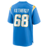 Josh Kaltenberger Los Angeles Chargers Nike Team Game Jersey - Powder Blue
