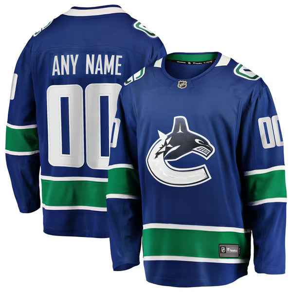 Selfika Vancouver Canucks Fanatics Breakaway Home Jersey - Blue