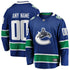 Selfika Vancouver Canucks Fanatics Breakaway Home Jersey - Blue