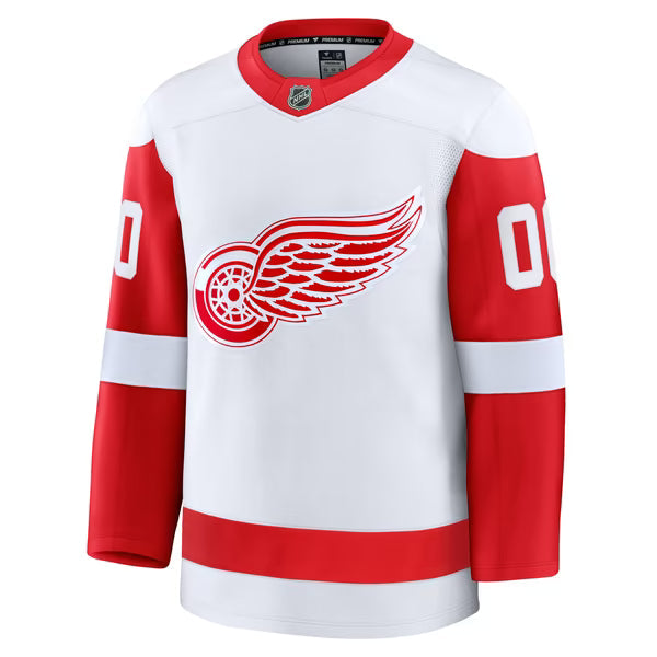 Selfika Detroit Red Wings Fanatics Away Premium Custom Jersey