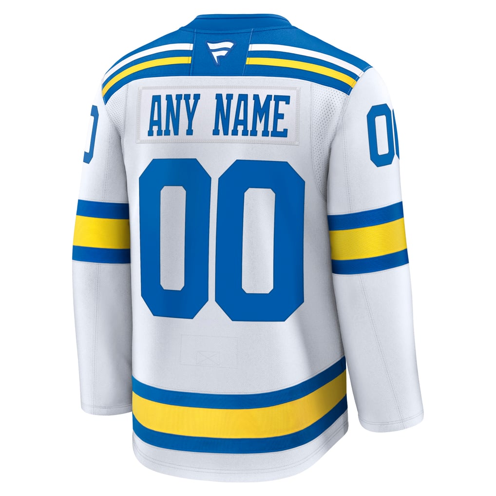 Selfika Fanatics St. Louis Blues Away Premium Custom Jersey