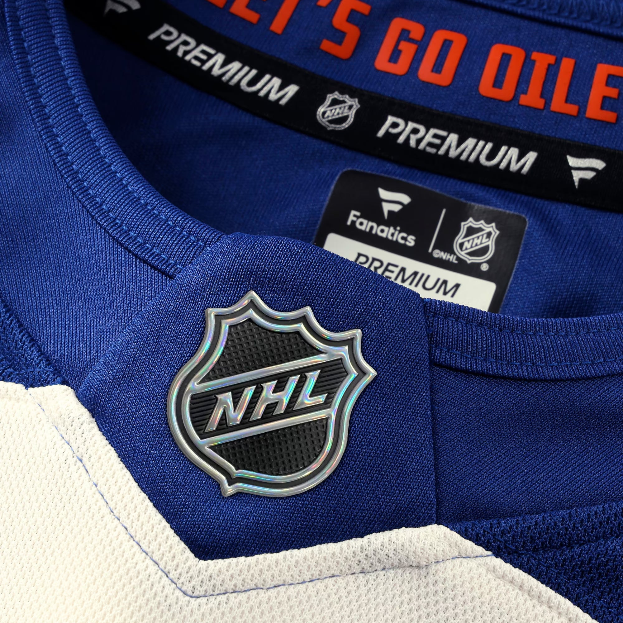 Selfika Edmonton Oilers Fanatics Alternate Premium Custom Jersey