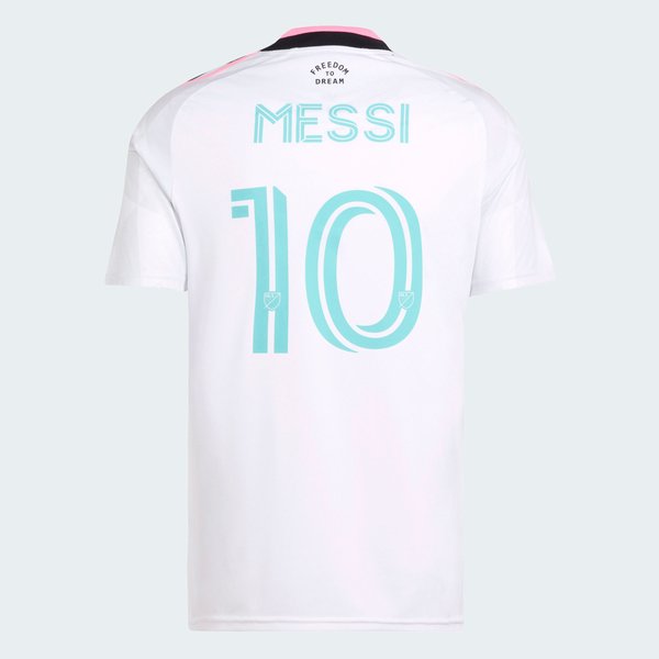 Lionel Messi Inter Miami CF adidas 2026 Third Replica Jersey - White