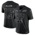 Josh Allen Buffalo Bills Nike 2026 Salute to Service Stitched Limited Jersey - Black