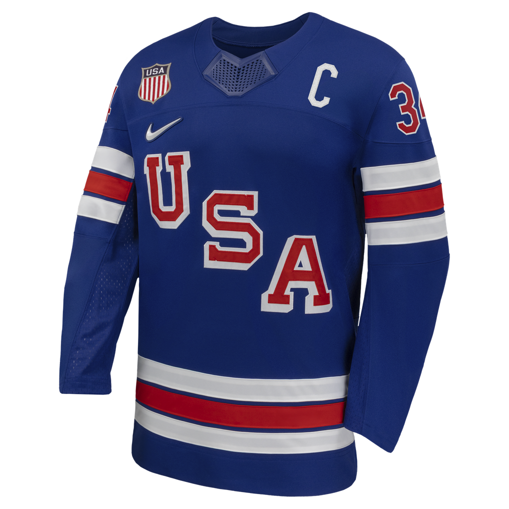 Selfika Nike US Hockey 2026 Auston Matthews Home Replica Jersey