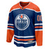 Selfika Edmonton Oilers Fanatics Home Breakaway Custom Jersey