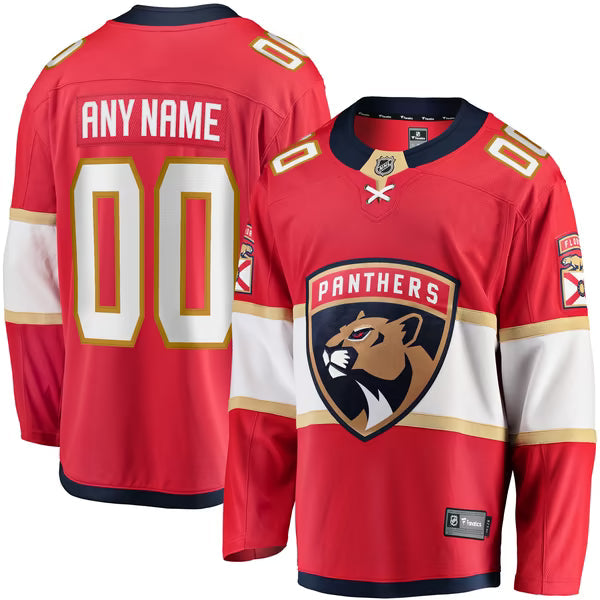 Selfika Florida Panthers Fanatics Home Breakaway Custom Jersey