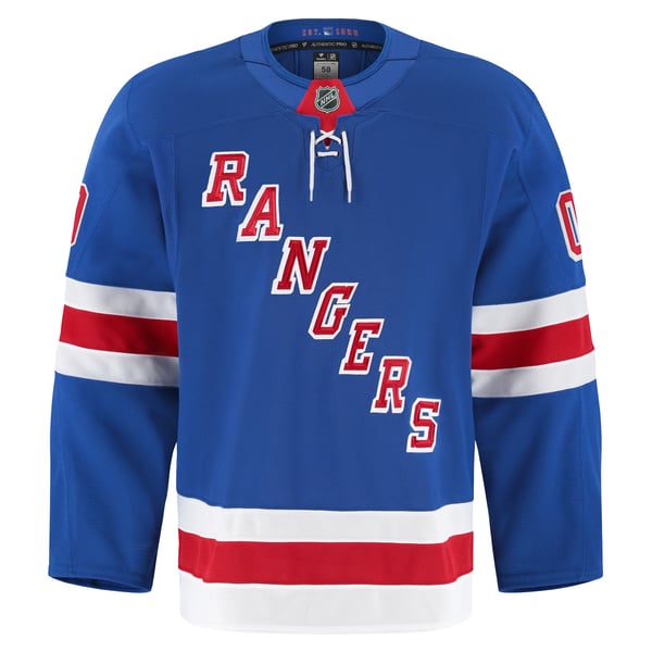 Selfika New York Rangers Fanatics Authentic Pro Custom Jersey