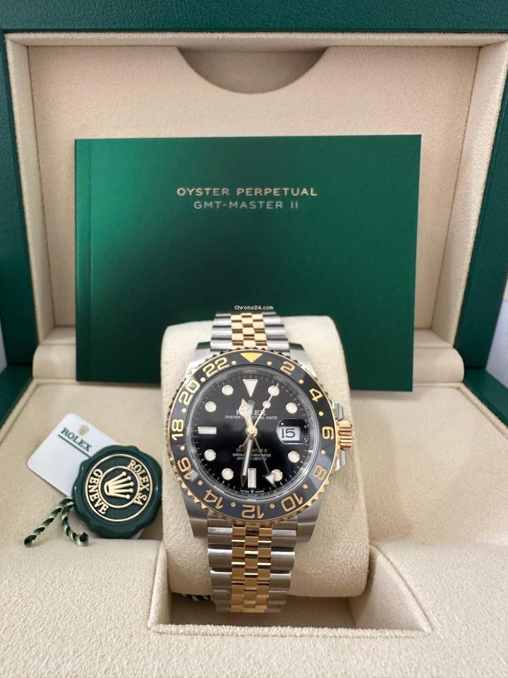 Selfika™ GMT-Master II Two Tone Automatic Men's Watch 1.6 in