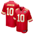 Emmett Johnson Kansas City Chiefs Nike Team Game Jersey - Red