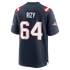 Jacob Rizy New England Patriots Nike Team Game Jersey - Navy