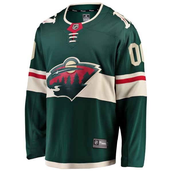 Selfika Minnesota Wild Fanatics Home Breakaway Jersey