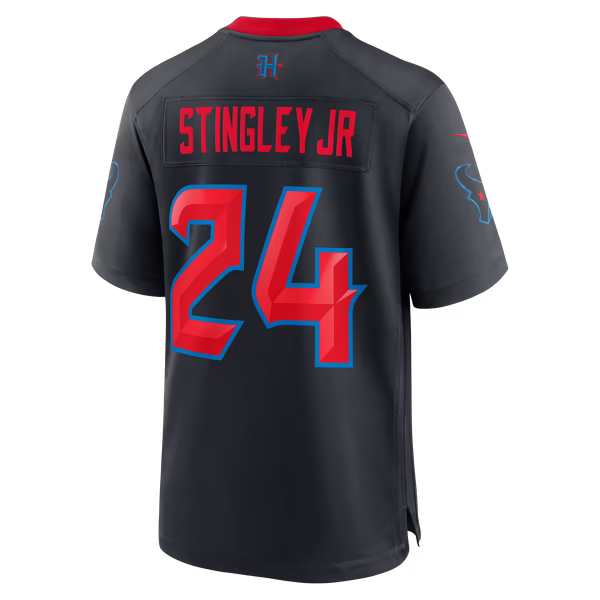 Derek Stingley Jr. Houston Texans Nike Alternate 2 25th Season Game Jersey - Navy