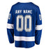 Selfika Tampa Bay Lightning Fanatics Home Breakaway Custom Jersey