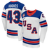 Selfika Nike Quinn Hughes US Hockey 2026 Away Jersey - White