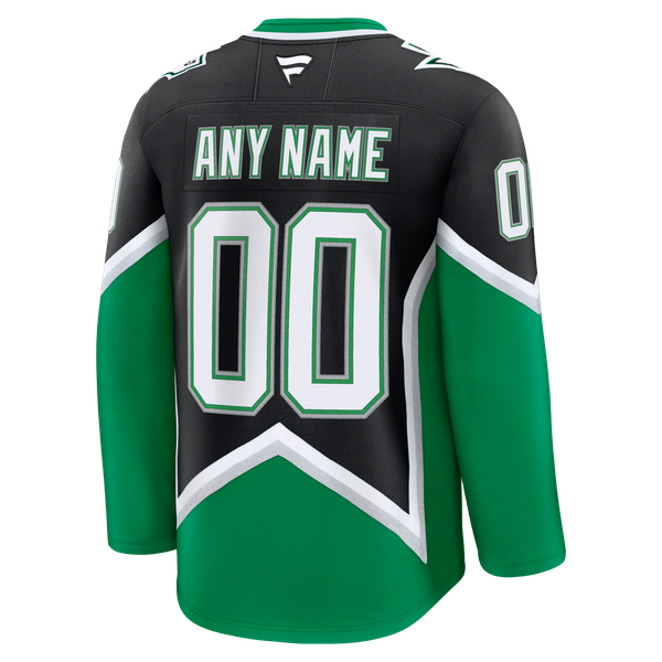 Selfika Dallas Stars Fanatics Alternate Premium Custom Jersey