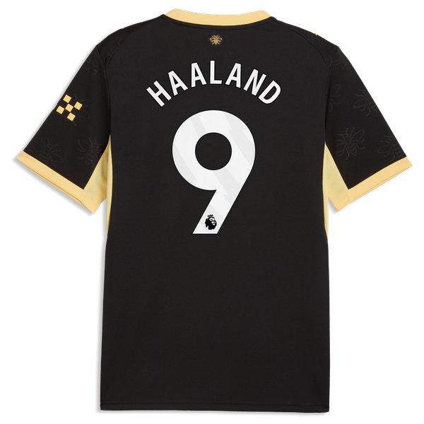 Erling Haaland Manchester City Puma 2026/27 Away Replica Jersey - Black