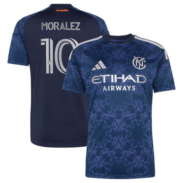 Adidas Maximiliano Moralez New York City FC 2026 The All Nations Kit Replica Jersey Blue